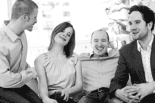photo: Cameron Griffin, Kara Dunn, Chris Harris, and Mark Lawson